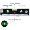 Aluminium Alloy Measuring Tape Spirit Level Laser Horizontal Vertical Line Rule