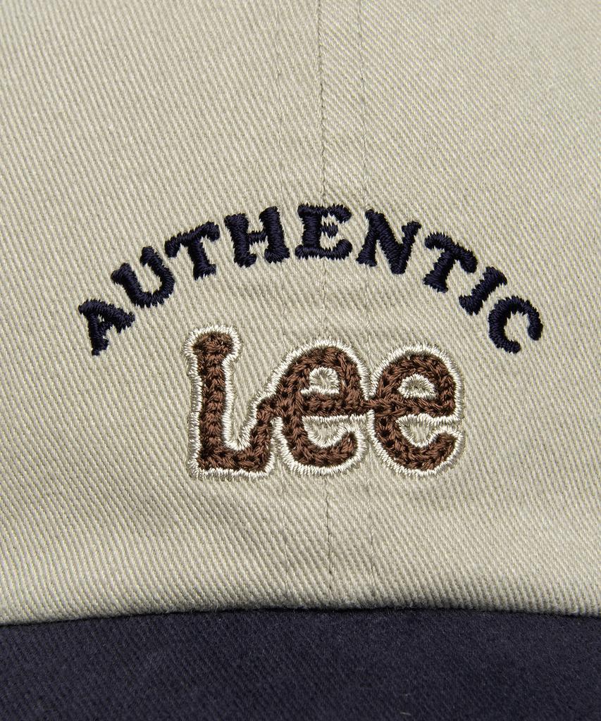 LEE Twitch Logo Color Block Ball Cap Beige