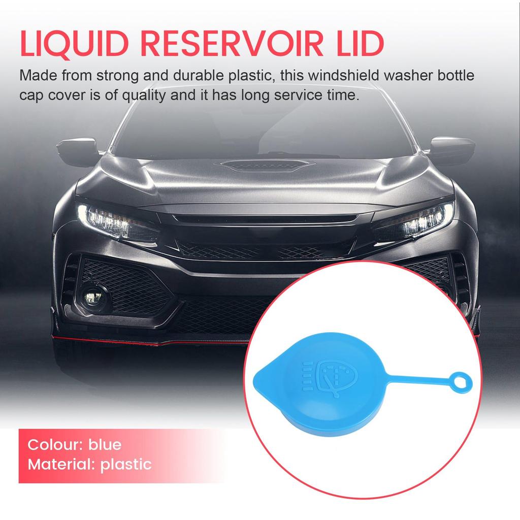 Klaxib Windshield Wiper Washer Fluid Reservoir Tank Cap for CITY CRX FIT, 38513SB0961 38513-SB0-961