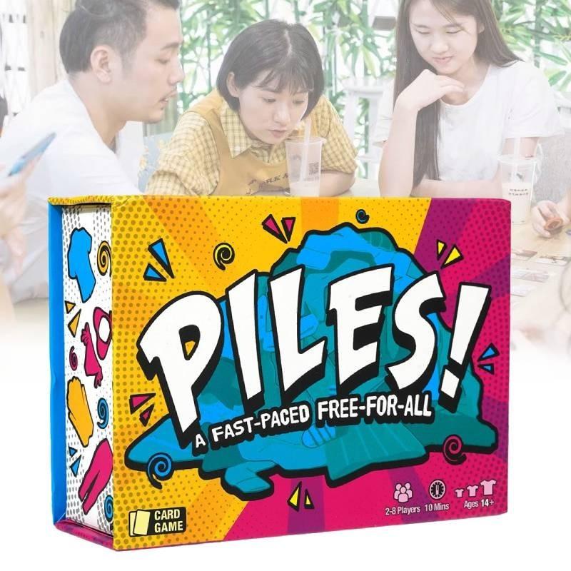 Karty do gry Piles Premium Quality z kartami miedziorytniczymi i żywym opakowaniem Świetne dla sąsiedztw