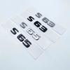 RSU1 3D Letters S63 S65 V12 Biturbo V8Biturbo 4matic+ ABS Emblem for Mercedes Benz W222 W223 Car Fender Trunk Logo Sticker