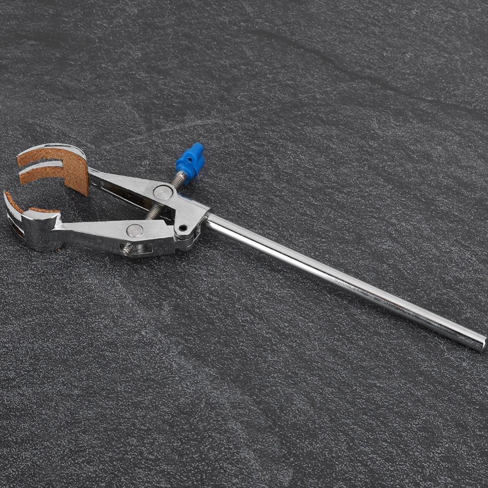 Anti Slip Pad Lab Flask Clamp Zinc Alloy Beaker Holder Condenser Clamp Lab Testing