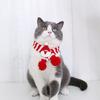 Chien Animal de Compagnie Chien Animal de Compagnie Écharpe Père Noël Chiens Animaux de Compagnie Chats Déguisement Fournitures