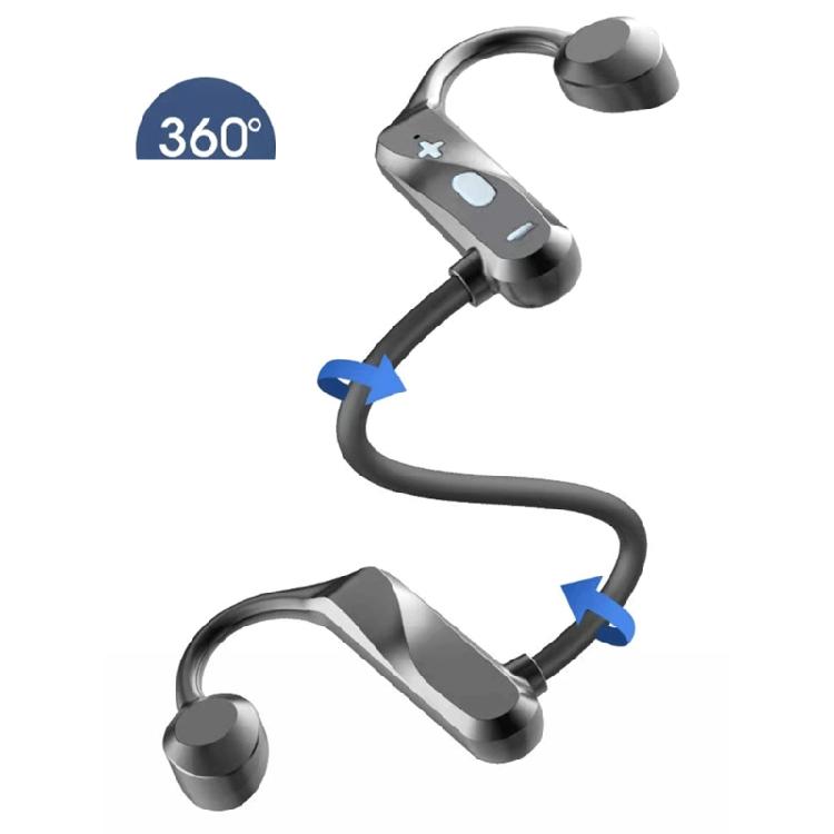 K69 Real Bone Conduction Earphones IPX5 Waterproof Sports Headset for Hiking