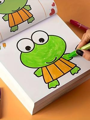 Boys Girls Children's Coloring Books Cars Animals Vegetables Baby Drawing Book School Early Education Toys Drawing Toy