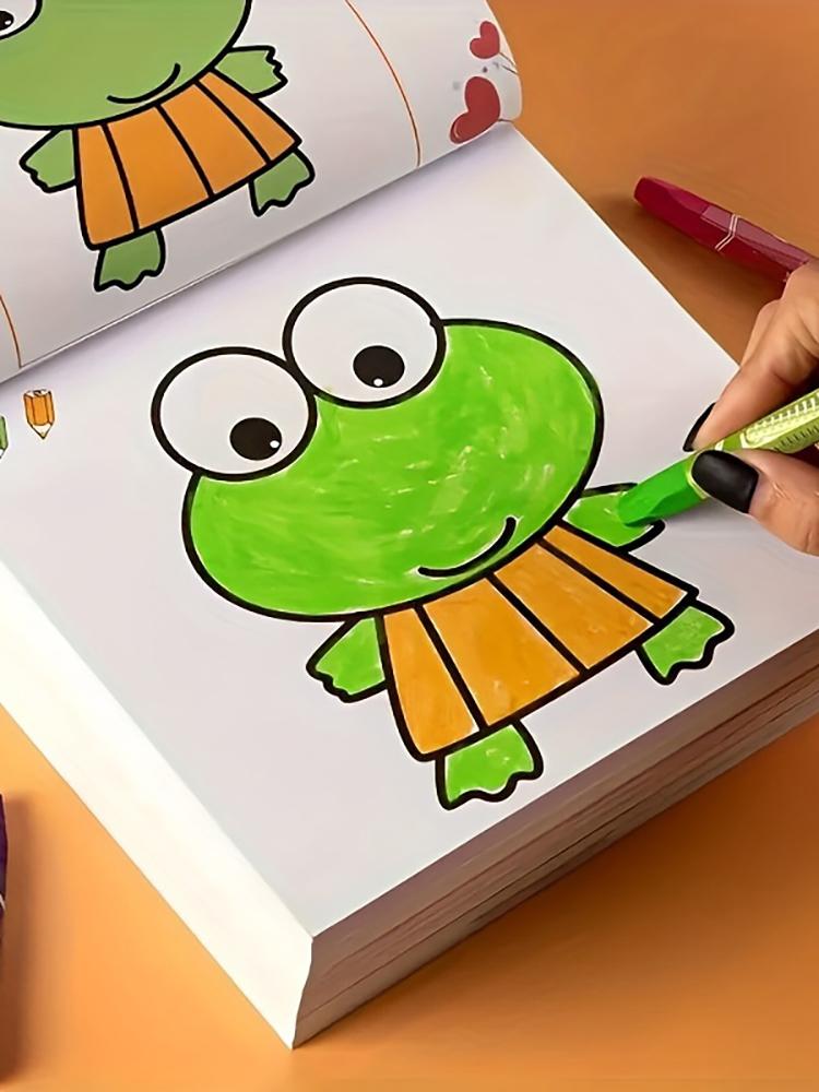 Giftfri Børne Tegnebøger Biler Dyr Grøntsager Baby Tegnebog Skole Tidlig Uddannelse Legetøj Tegnelegetøj