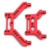 2Pcs RC Car Shock Mount Wear Resistant Aluminum Alloy Shock Mount for SG1603 SG1604  UD1601  UD16024 1 16 RC CarRed