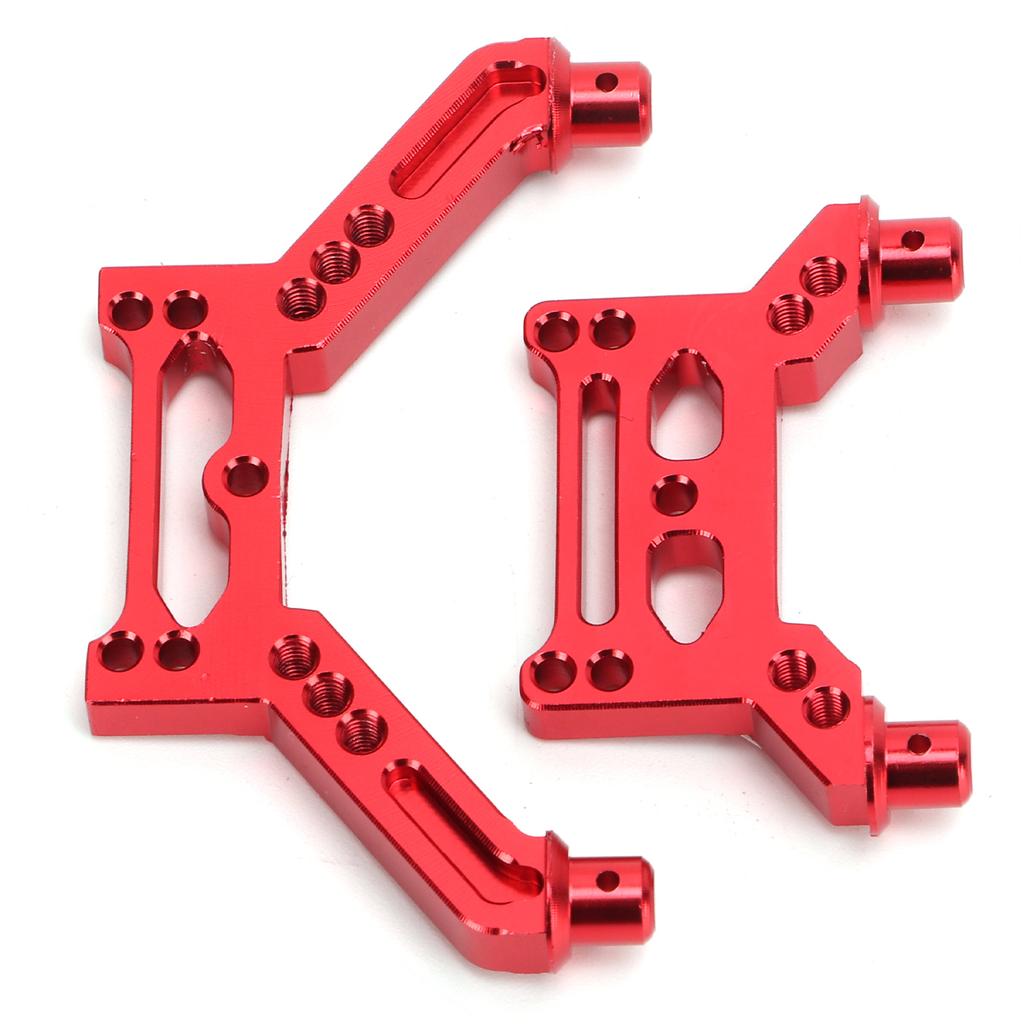 2Pcs RC Car Shock Mount Wear Resistant Aluminum Alloy Shock Mount for SG1603 SG1604  UD1601  UD16024 1 16 RC CarRed