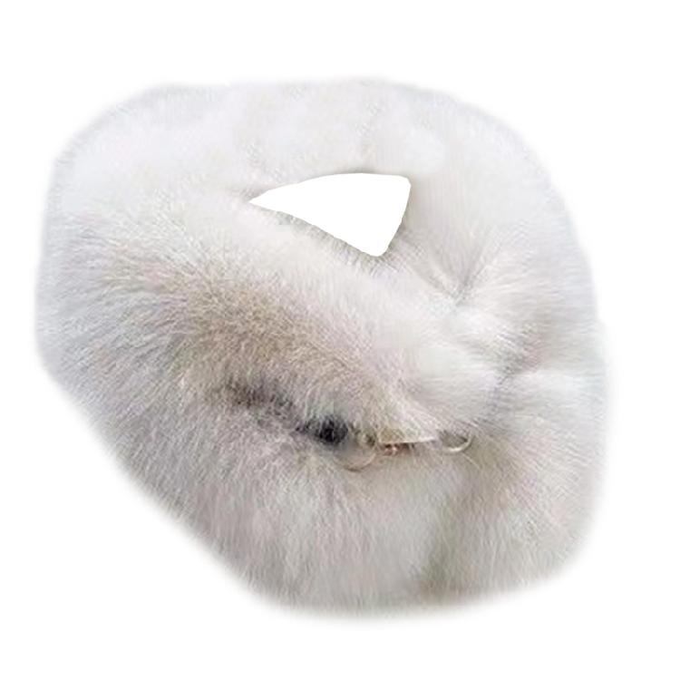 Soft Faux Furred Scarf Winter Neck Warmer For Family Use Baby Safe Ingredient Cold Weather Essential Accessory