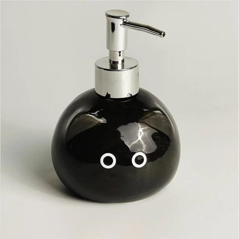

Керамический сиамский кот дезинфицирующее средство для рук пресс-бутылка туалет шампунь гель для душа упаковка бутылка дозатор для жидкого мыла чёрный