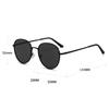 Fashion Sunglasses Fishing Metal Frame Shades Round Sun Glasses Women Men Eyewear UV Protection Glasses