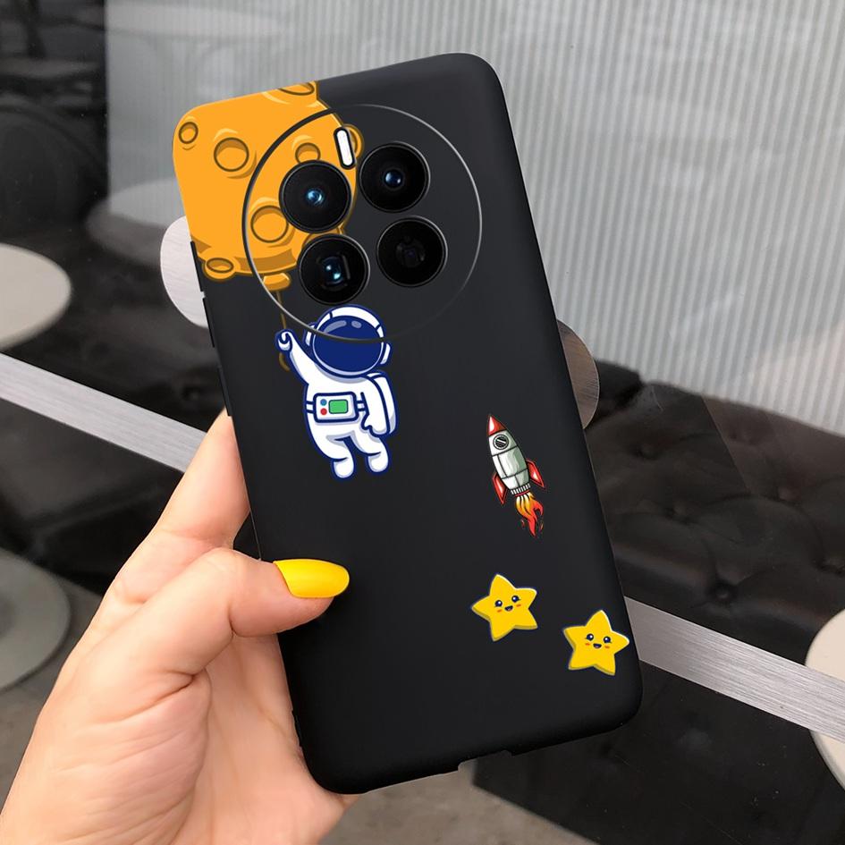 For Huawei Mate 50 Pro Case 2022 Cute Cartoon Cat Painted Soft TPU Protective Cover For Huawei Mate50 Pro DCO-LX9 CET-LX9 Fundas