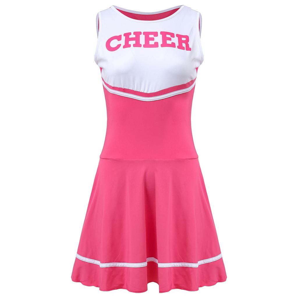 Women's cheerleading uniform, game role-playing, European and American adult women's sexy baby cheerleading costume