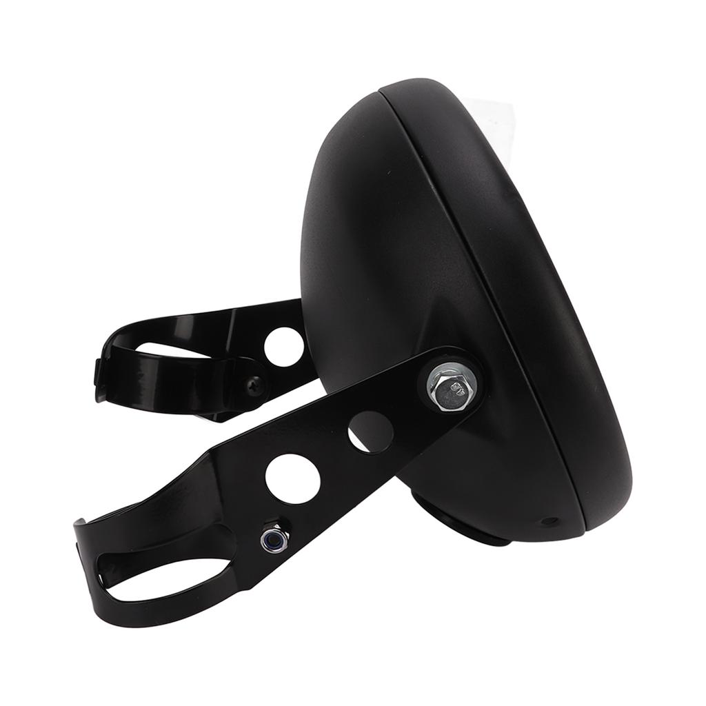 7in Motorcycle Headlight Housing Universal Bucket Mount for LED Headlamp 38‑51mm Fork Tubes