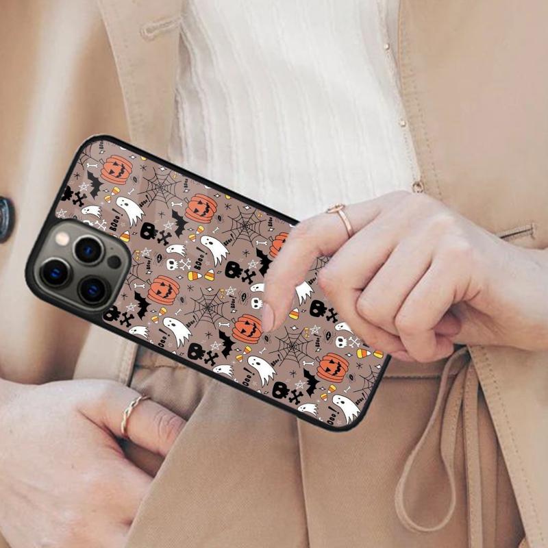 Halloween Pumpkin Horror Magnetic Phone Case For APPLE iPhone 17 Air 16 14 13 12 Pro Max 15 Plus Wireless Charge MagSafe Cover