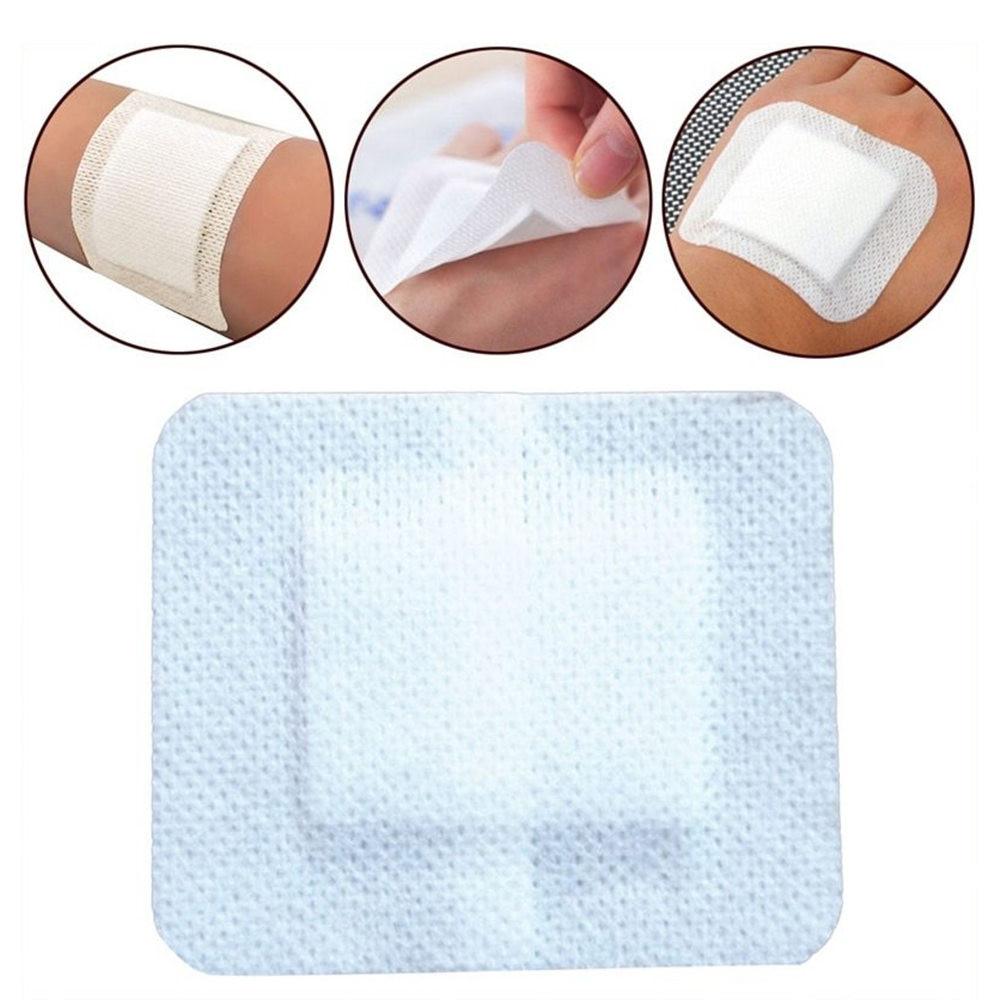 30Pcs 10x10cm/15cm/20cm/25cm Medical Sterile Wound Dressing Breathable Adhesive Large Size Band Aids Bandage Wound Care Sticker