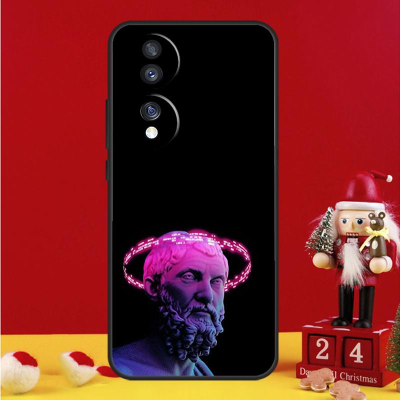 

Greek God Statue Face Case For Honor Magic 8 5 6 7 Pro Honor Win RT 50 70 90 200 400 Lite X8c X9b X9c X9a X9d Cover Honor X9d