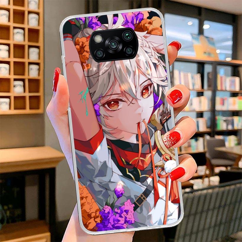 Genshin Impact Raiden Shogun Baal Cover Phone Case For Xiaomi Poco F7 Ultra X7 X6 X5 Pro M7 Redmi 15C 15 13C 13 12C 12 10C 10 9A