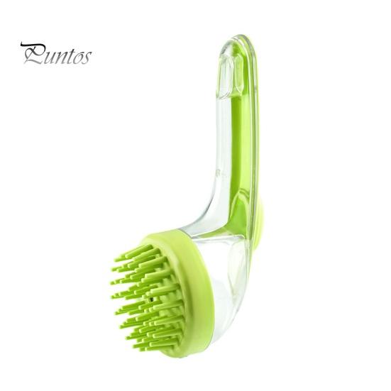 

Щетка для ванны для домашних животных с мылом, контейнер для шампуня, мягкая насадка, омертвевшая кожа, удаление рыхлой шерсти, щетка для купания, массажа, ухода за собаками и кошками 1 зелёный