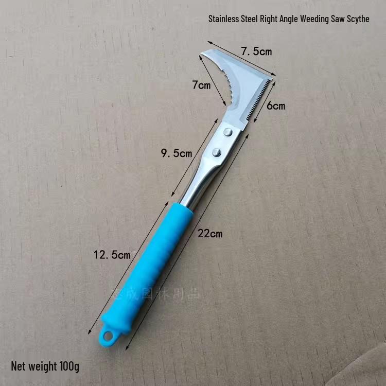 Japanese Stainless Steel Fine-Toothed Weeding Sickle