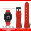 Per serie G-SHOCK Casio DW-5600 GM-5600 GW-B5600 DW5600/60 GW-M5610 GA2100 cinturino bracciale in resina siliconica con catena