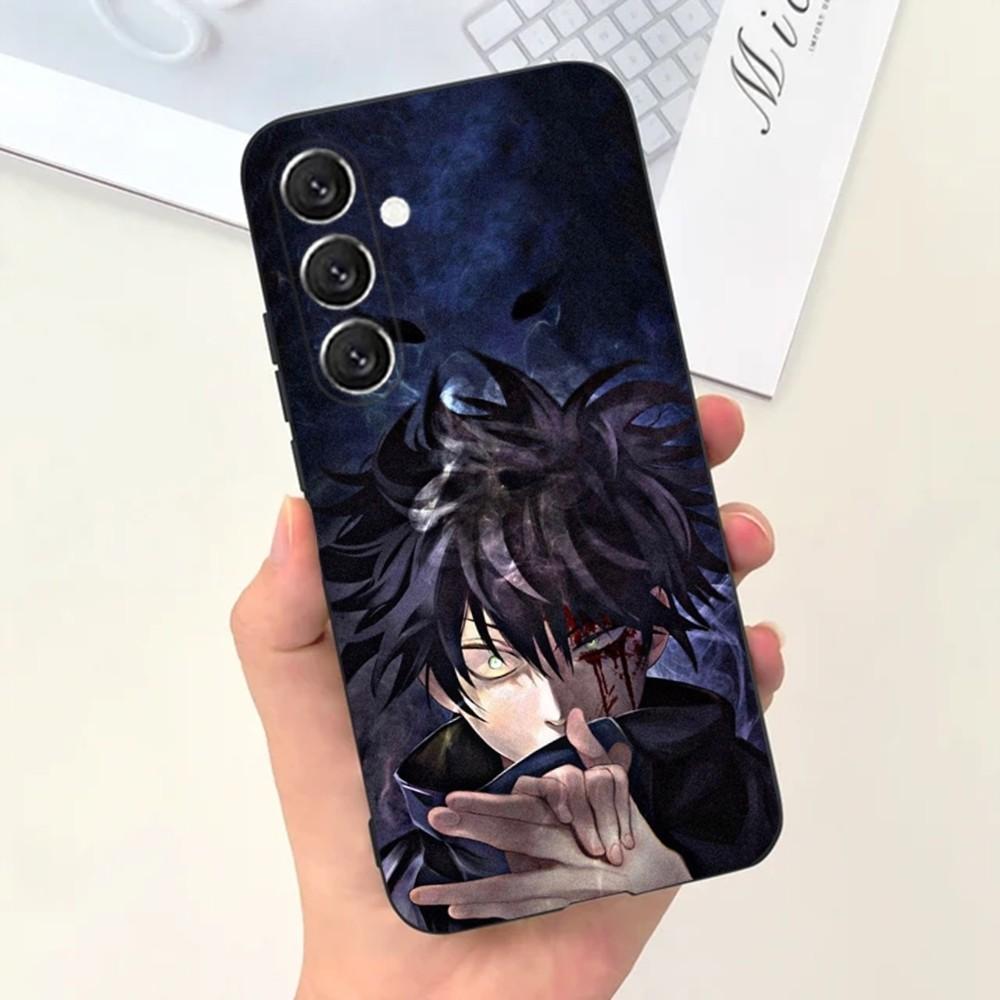 Anime Megumi Fushiguro Phone Case For Samsung S21,S22 Ultra,S20,S30 plus,S22 plus,S23,S30 ultra 5G Silicone Cover