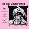 Classic Anime Code Geass Pillow Case Anti-Dustmite Pillowcase Invisible Zipper Silky Short Plush Sofa Cushion Cover