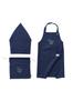 Kids Apron Deer Navy Recommended Height 100-130cm