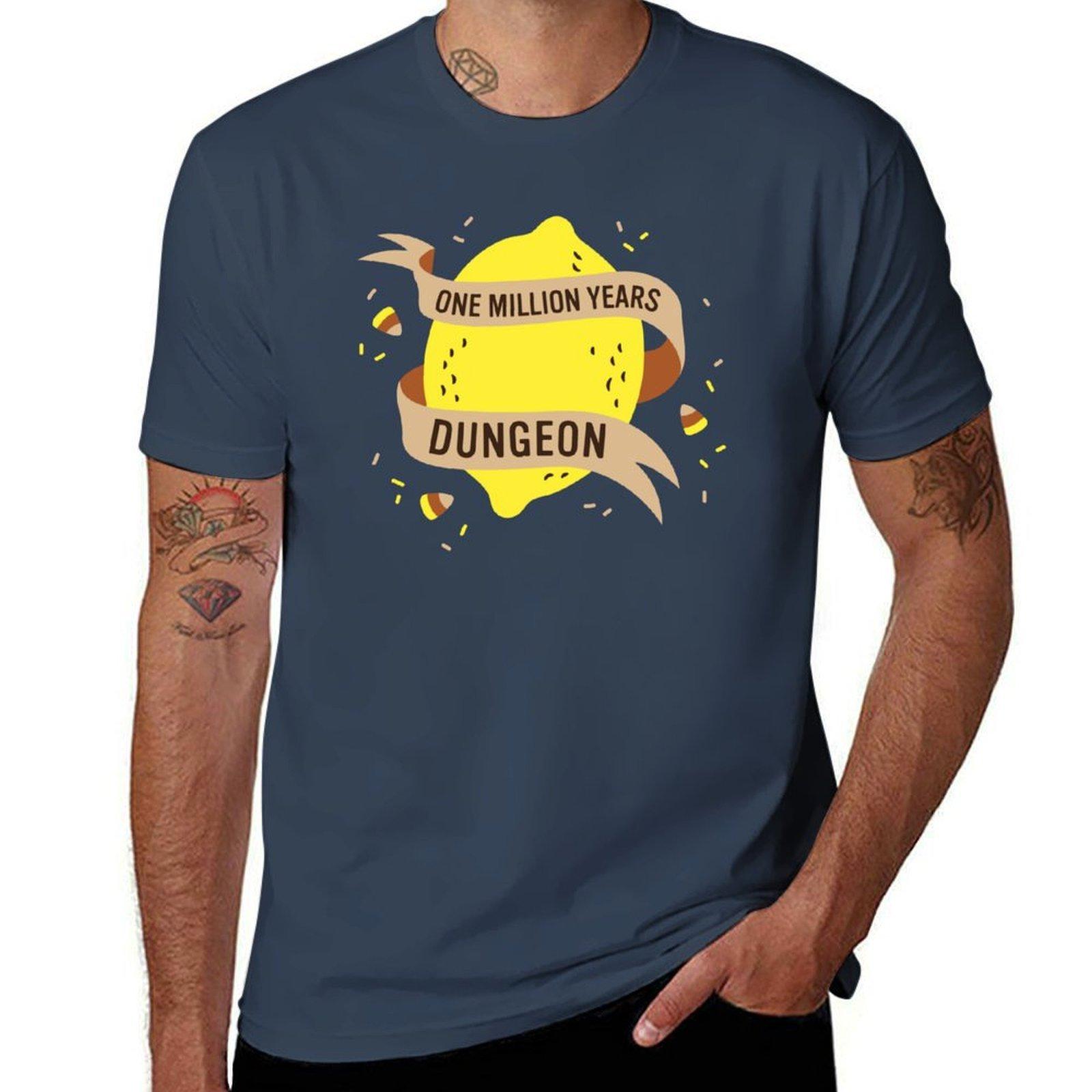 One Million Years Dungeon Tshirt Large Size Soft Cotton Tshirt S