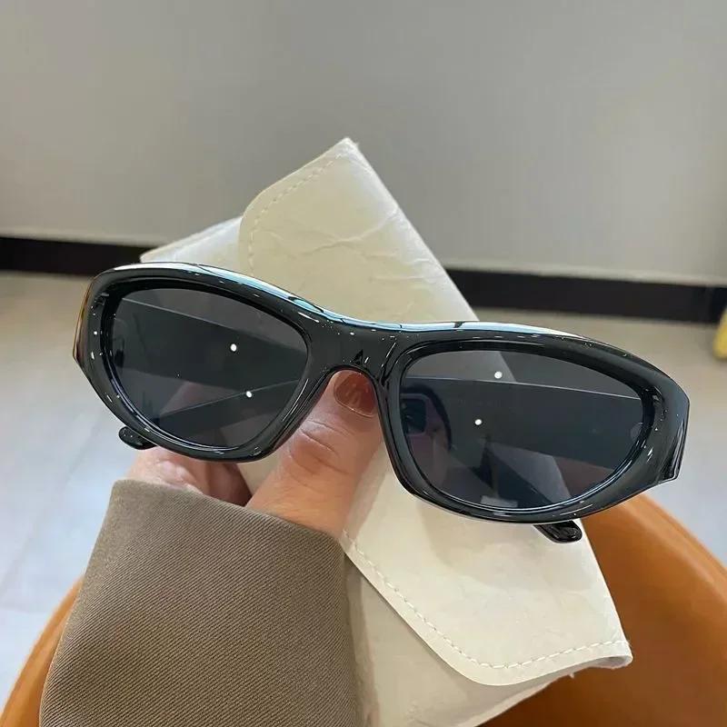 

Vintage Punk Sports Sunglasses Women Men Style Cat Eye Sun Glasses Mirror Fashion Eyewear 2000S Retro Shades