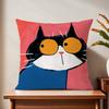Animals cute cartoon cushion cover For Pillow Printing Sofa Decoration Home Car Room Coffee Shop Office Nordic Simplicity