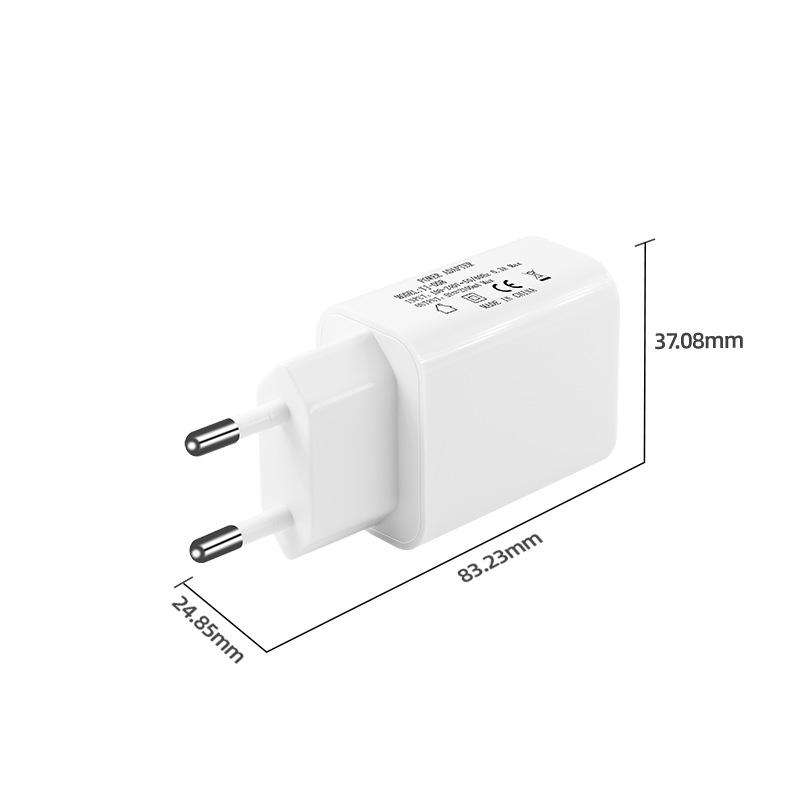 Universelles 5V/2A Multi-Port-Ladegerät für Xiaomi-, Apple- und Huawei-Handys