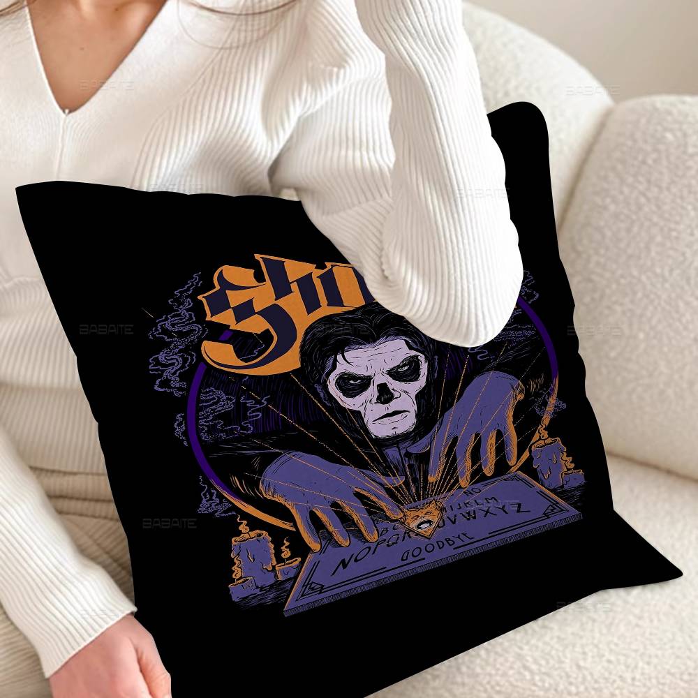 

Classic Ghost Band Pillow Cover For Bedroom Room And Living Room Sofa Decorative Cushion Cover 30cmx30cm
