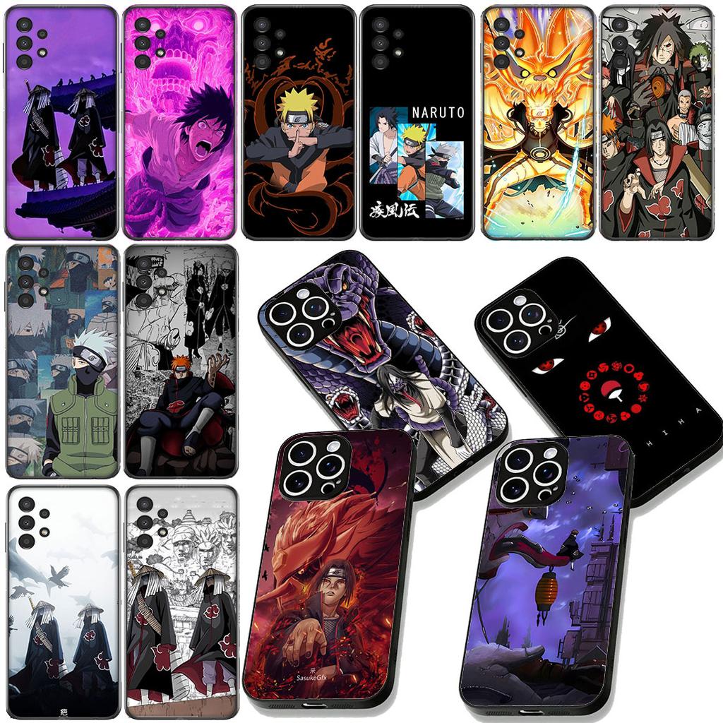 Sasuke Akatsuki Narutos Pain Cover for Samsung Galaxy A04 j7 J5 J2 Prime J8 A01 A02 A03  A42 M06 M16 M56 M23 a55 Phone Case