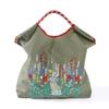 Nylon handbag bag new embroidered large capacity ball chain shoulder tide messenger tote bag