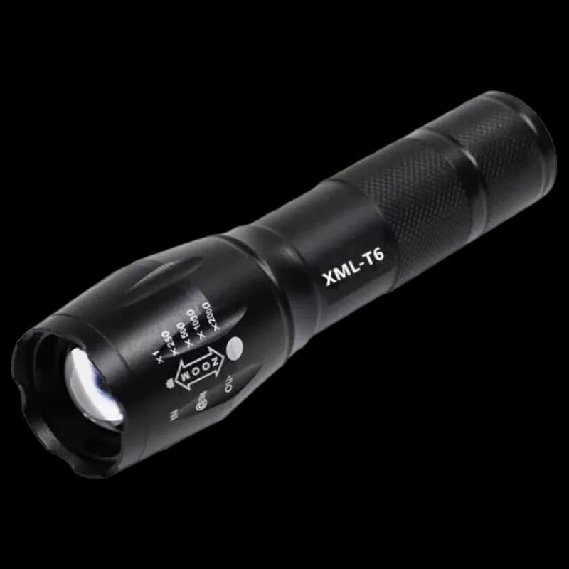 Q5 LED Telescopic Zoom High-Power Rechargeable Flashlight Kit