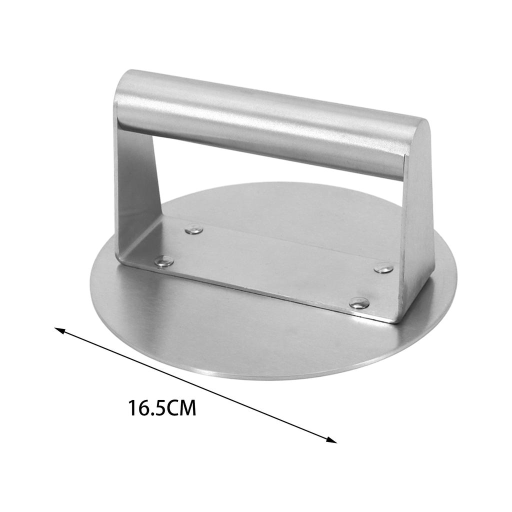 Burgerpressen Glatte Küchenaccessoires Burger Smasher Fleisch Rindfleischburger Fleisch Smasher für Barbecue Kochen Sandwich Steaks