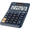 Casio ms-8e calculatrice de bureau bleu foncé ecran: 8 solaire (l x l) 101 mm x 149 mm