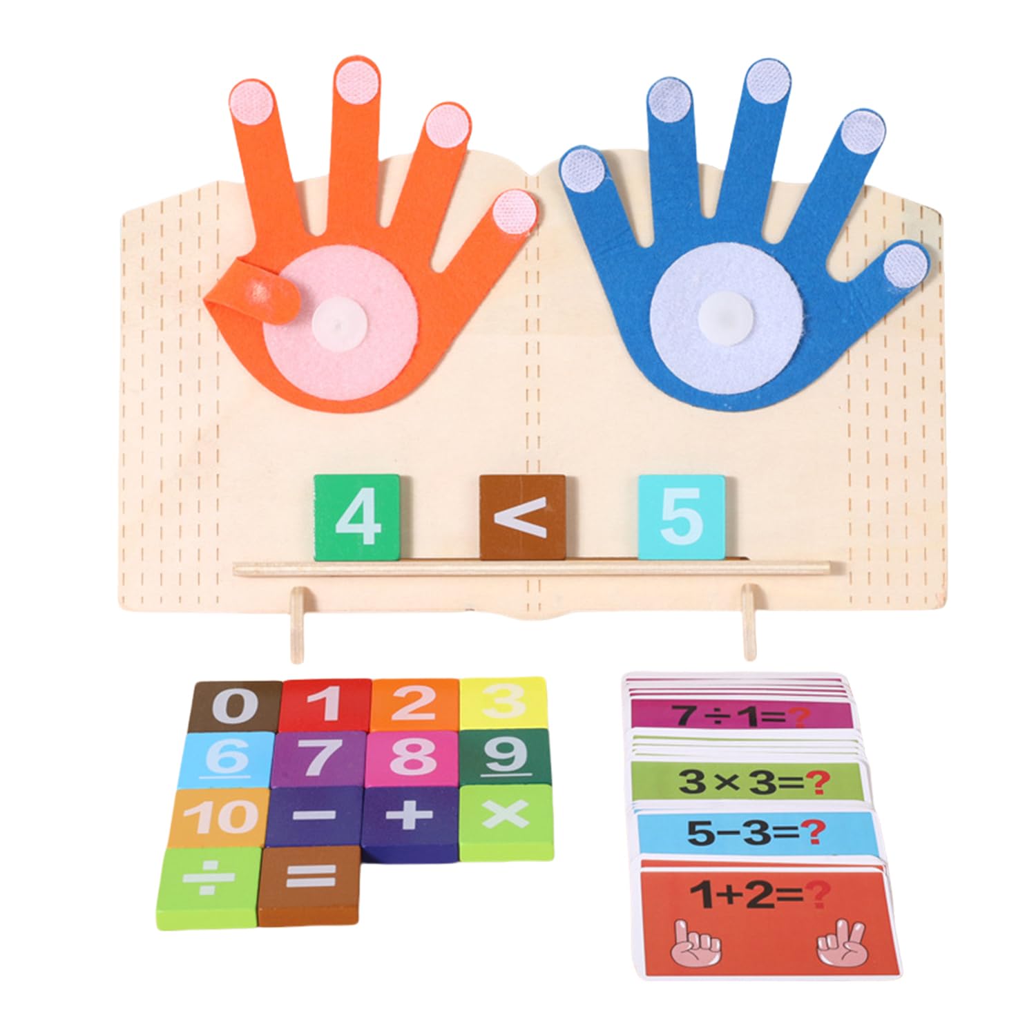 Addition and Subtraction Toys with Calculation Cards, Educational Toy for Ages 3 and Up, Addition and Subtraction, Early Development, Efficient