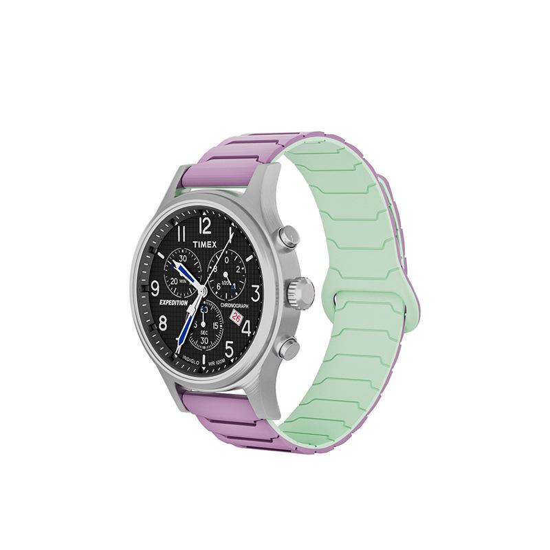 Samsung Watch7 & Huawei 22mm Magnetic Silicone Band - Flat Head Armor Warrior Loop