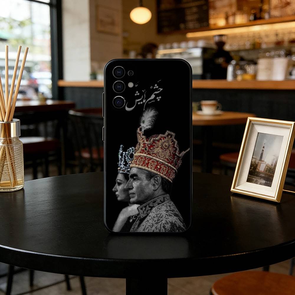 Mohammad Reza Pahlavi Phone Case For Samsung S25,S24,S21,S22,S23,S30,Ultra,S20,Plus,Fe,Soft Silicone Black Cover