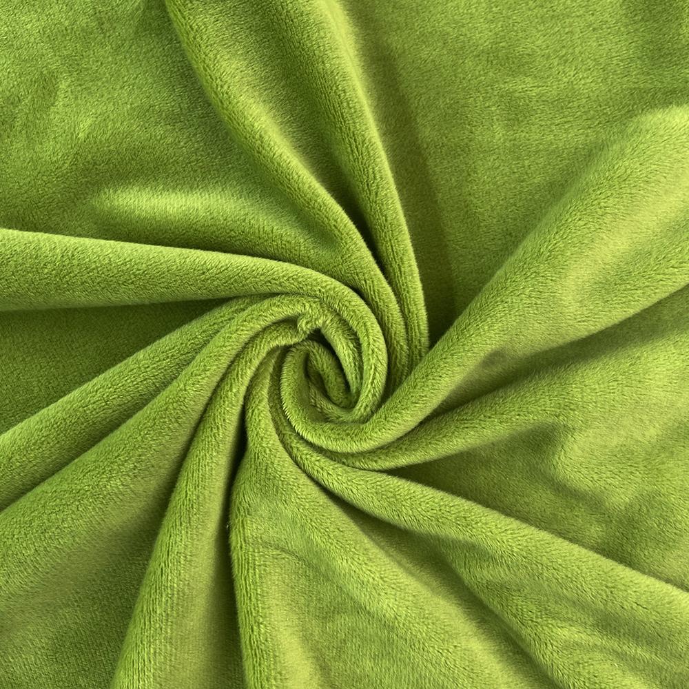 1,5 mm Florlänge Plüschstoff Umweltfreundlich Gewebt Mit 100% Polyester Material Machen Spielzeug Plüschstoff pro Meter Zum Nähen