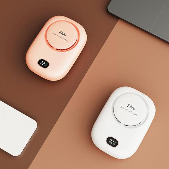 Practical USB Compact Hands-Free Fan Adjustable Lanyard