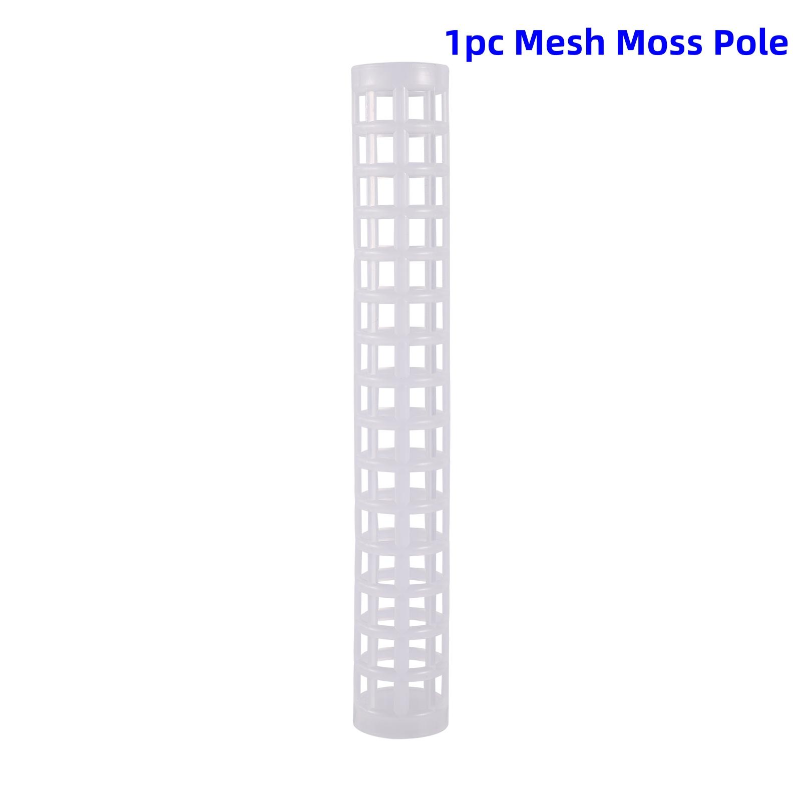 

1PC Plant Climbing Trellis Stackable Mesh Moss Pole Monstera Plastic Net Stereotyped Coconut Palm Green Dill Column