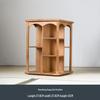 Yipan Rotating Curio & Tea Set Display Shelf