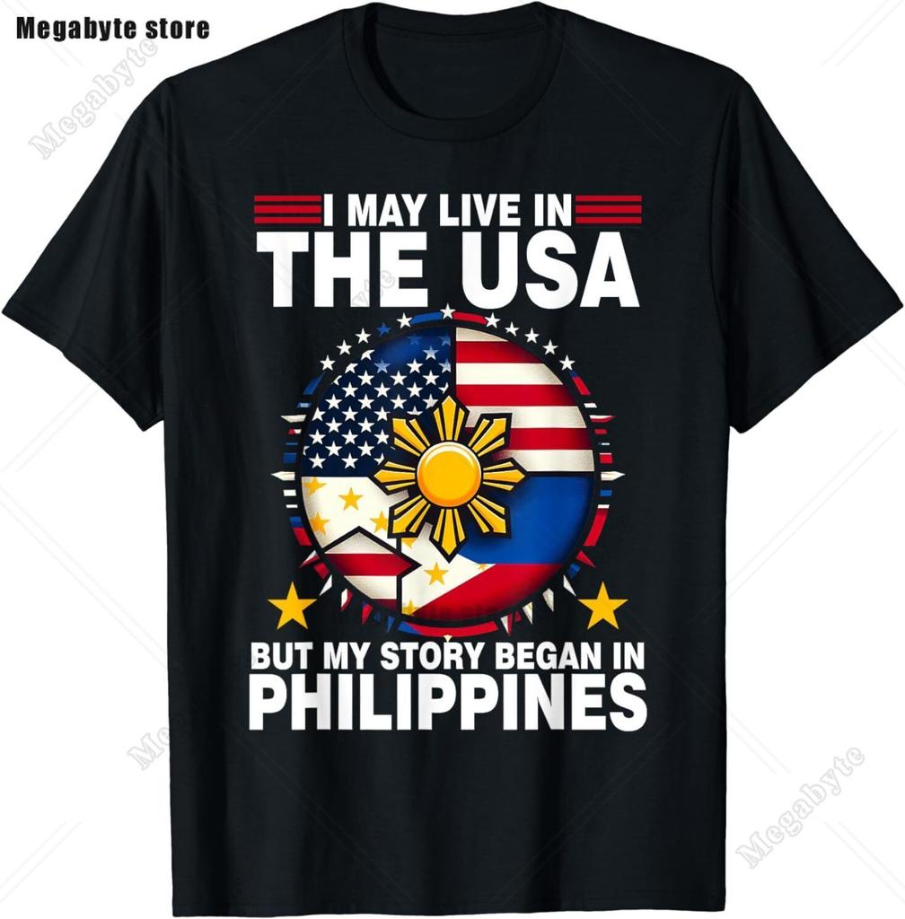 Filipino Pride Extra Rice Filipina Proud Philippines Tee Tops Round Neck ShortSleeve Fashion Tshirt Clothing Casual Tshirts