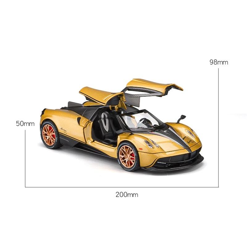 1/22 Pagani Huayra Dinastia литая модель гоночного автомобиля из металла игрушечная — фото 5