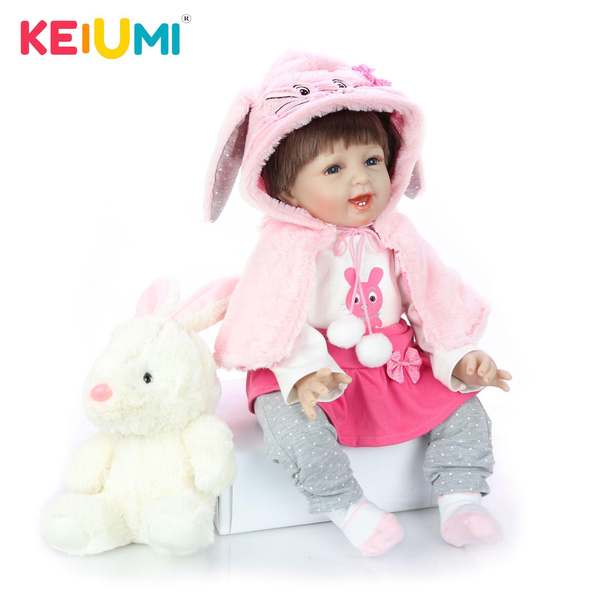 

KEIUMI 55 см Reborn Baby Имитация Baby Reborn Baby Doll Игрушка Детская игрушка Подарок на день рождения