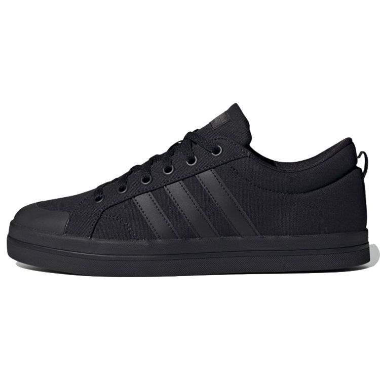 Adidas Neo Bravada Canvas Comfortable Low-Top Skate Shoes Unisex Sneakers Black FW2883