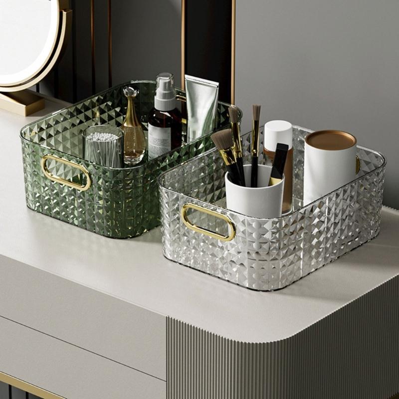 Desktop Makeup Storage Box Skin Care Product Office Sundries Snacks Boxes